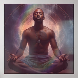 Egenvård är en strålningsresa poster