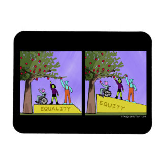 Eget kapital mot jämlikhet magnet