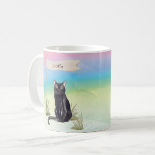 Eget namn Bombay Cat Pet Kaffemugg