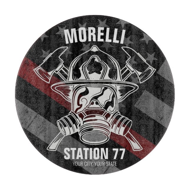 Eget NAMN Brandmansbrandbekämpningsavdelning Stati (Framsidan)