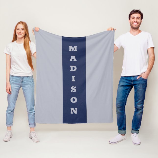 Eget namn, filt för fleece (På plats)