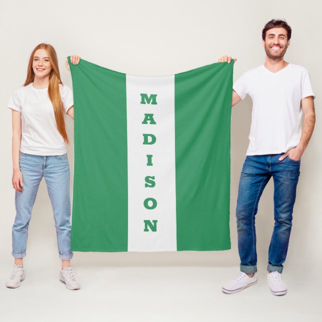 Eget namn, filt för fleece (På plats)