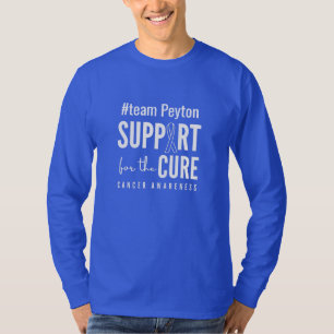 eget namn för cancermedvetenhet Long Sleased T-Shi T Shirt