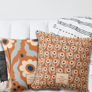 Eget namn för Eget namn för höstbränd Orange Kudde