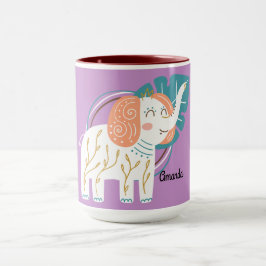 Eget namn för Little Elephant Boho Mugg