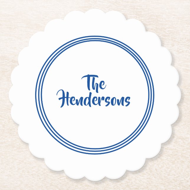 Eget namn för Papprare Underlägg Papper (Framsida)