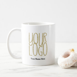Eget namn - Logotyp för affärsbefordran Kaffemugg