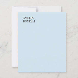 Eget namn modern minimalistisk professionell enfär