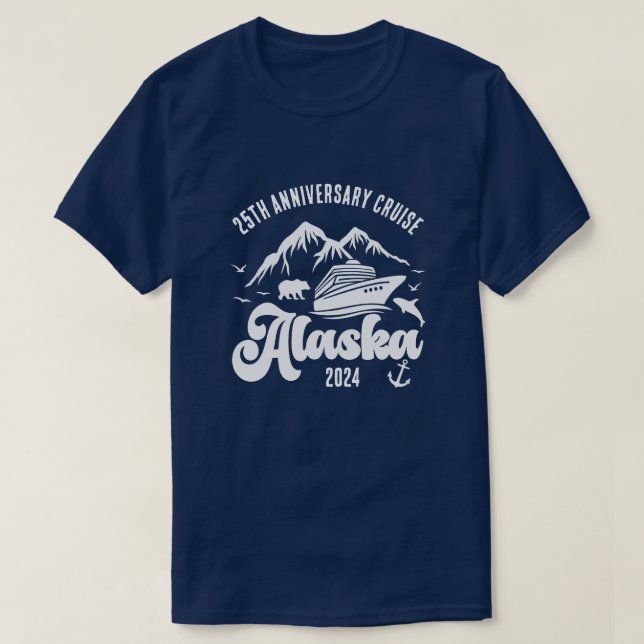 Eget namn och år Alaska Cruise T Shirt (Design framsida)