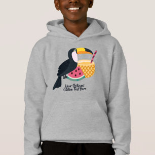 Eget namn och text Toucan-illustration T Shirt