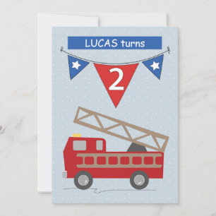 Eget namn på födelsedagsinbjudan, Lucas Age, 2 föd Inbjudningar