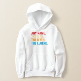 Eget namn på mannen, myten om den förklarande retr t shirt