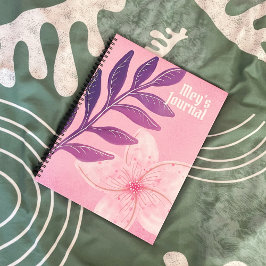 Eget namn Self Kärlek Journal (Rosa)