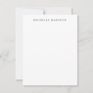 Eget namn trendigt minimalistiskt professionellt v