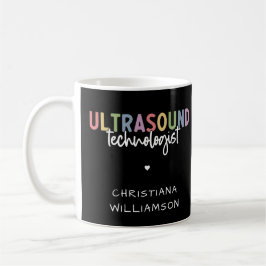Eget namn Ultrasound-teknikgåvor Kaffemugg