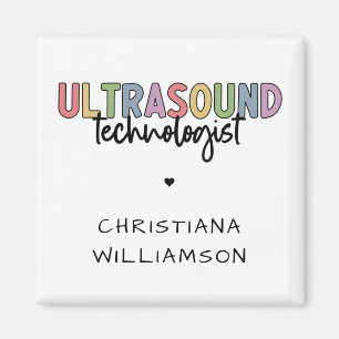 Eget namn Ultrasound-teknikgåvor Magnet
