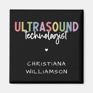 Eget namn Ultrasound-teknikgåvor Magnet