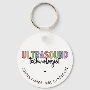 Eget namn Ultrasound-teknikgåvor Nyckelring