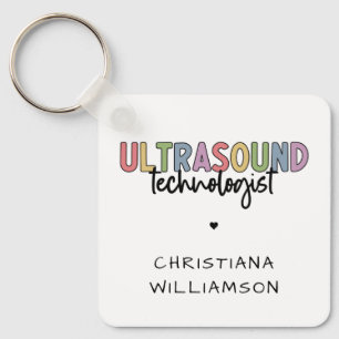 Eget namn Ultrasound-teknikgåvor Nyckelring