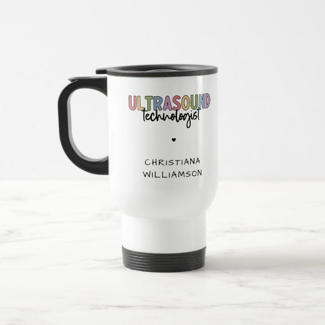 Eget namn Ultrasound-teknikgåvor Resemugg (Vänster)