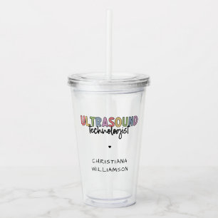 Eget namn Ultrasound-teknikgåvor Take Away Mugg