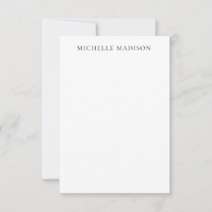 Eget namnläge trendig minimalistisk professionell  OSA kort