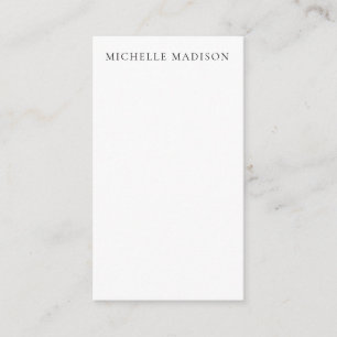 Eget namnläge trendig minimalistisk professionell  tilläggskort