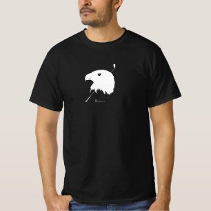 EGET SPAME ANSIKTE WHT GOLF T SHIRT