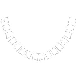 EGET TILLVERKAT BUNTING-BANNER VIMPLAR