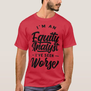 Egetkapitalanalytiker Lagrar Analysis Trader 9 T Shirt