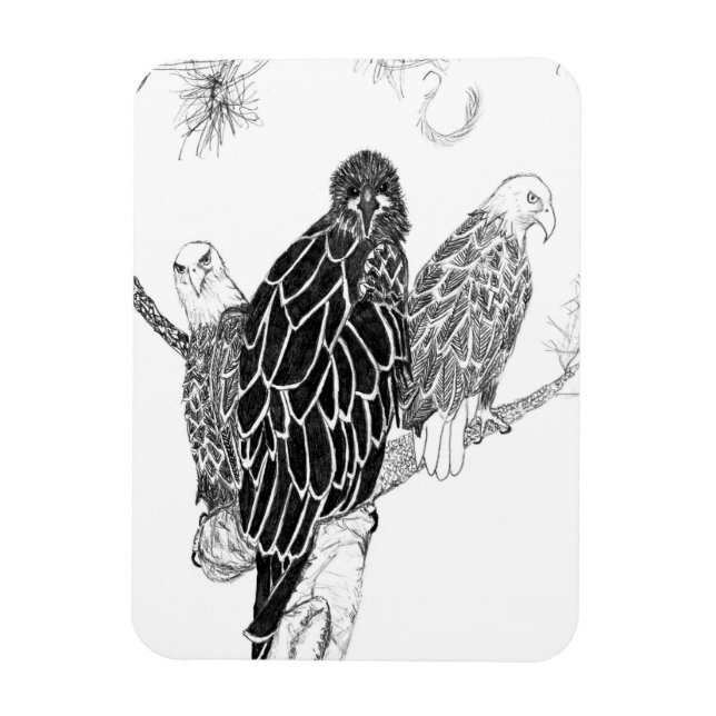 EGFJ FAMILJ M15, E15 + HARRIET A FAMILY AFFAIR MAGNET (Vertikal)