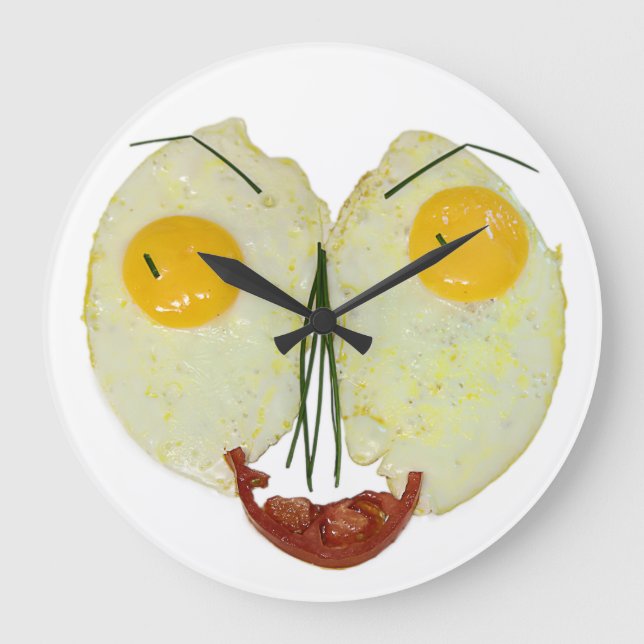 EGG ANSIKTE STOR KLOCKA (Framsida)