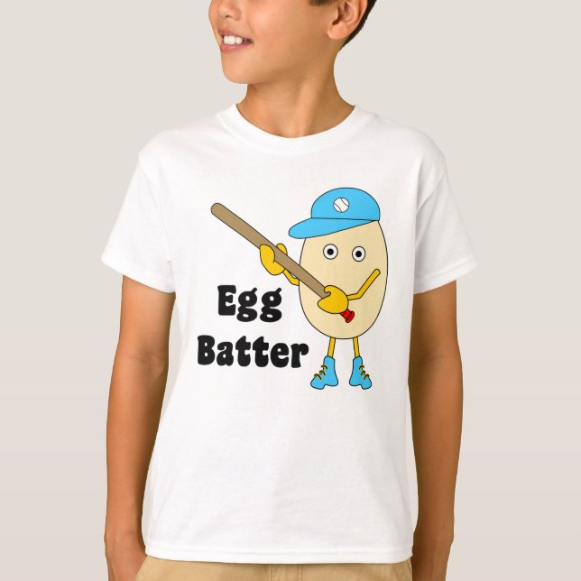 Egg Batter Egghead T-Shirt (Framsida)