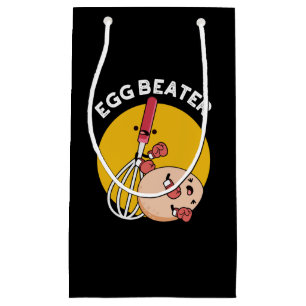 Egg Beater Funny Boxing Pun Mörk BG