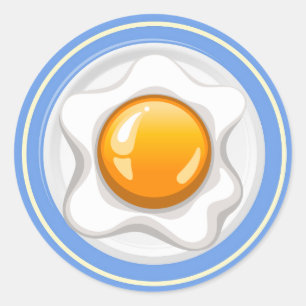 Egg Bowl Sticker - SRF Runt Klistermärke