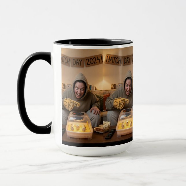 Egg-citement at Home – Cozy Cheer Mug Mugg (Vänster)