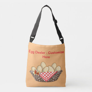 "Egg Dealer" Tote Bag - personalisera det Axelväska