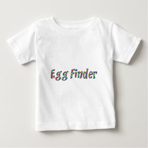 Egg Finder Typography Glad påsk Egg Hunt Funny T-shirt
