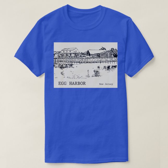 Egg Harbour New jersey 1 T Shirt (Design framsida)