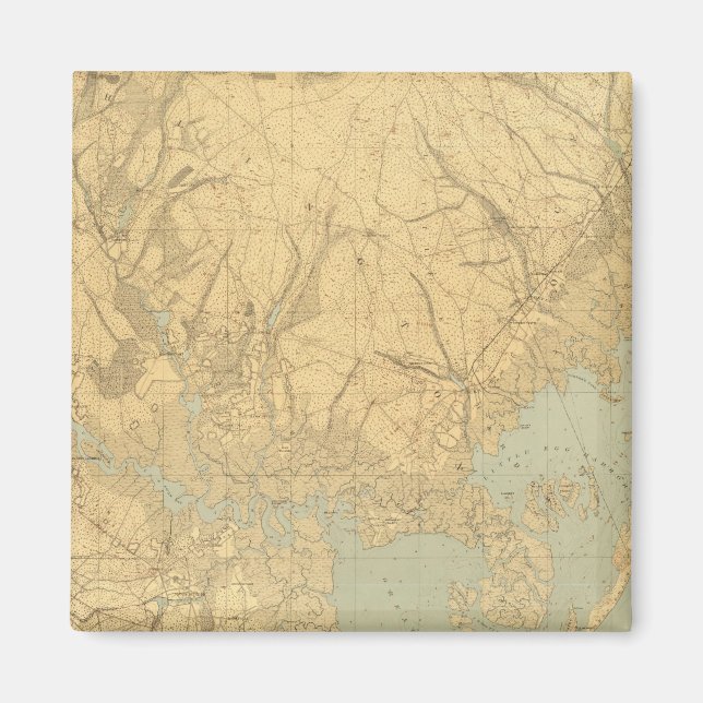 Egg Harbour, New jersey Magnet (Framsidan)