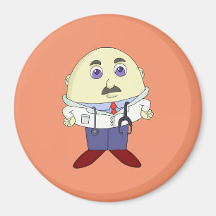 Egg Head Doktor Magnet