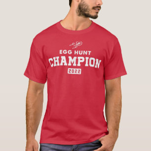Egg Hunt Champion 2022 Funny Påsk Gravid Anno T Shirt