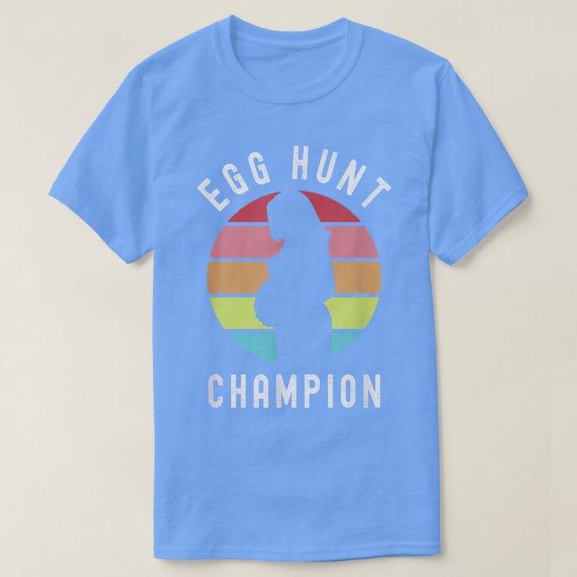 Egg Hunt Champion Funny Påsk Vår Gravid Ne T Shirt (Design framsida)