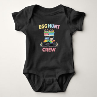 Egg Hunt Crew Kids Easter Holiday T Shirt