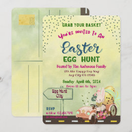 Egg Hunt-inbjudan Inbjudningar