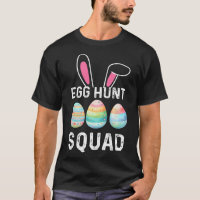 Egg Hunt Squad Shirt Hunting Season Funny Lycklig 