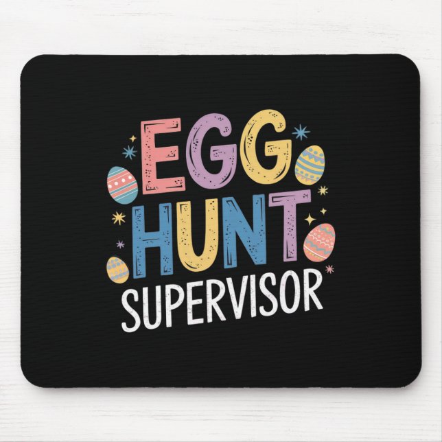 Egg Hunt Supervisor - den nya familjen Påsk Party Musmatta (Framsidan)