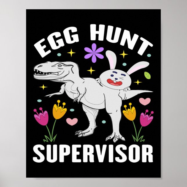 Egg Hunt Supervisor och Egg Hunting Squad Mammor E Poster (Framsidan)