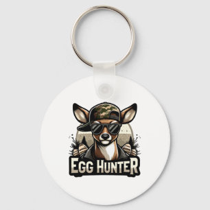 Egg Hunter Hjort Buck Backward Cap Hjort Hunting E Nyckelring