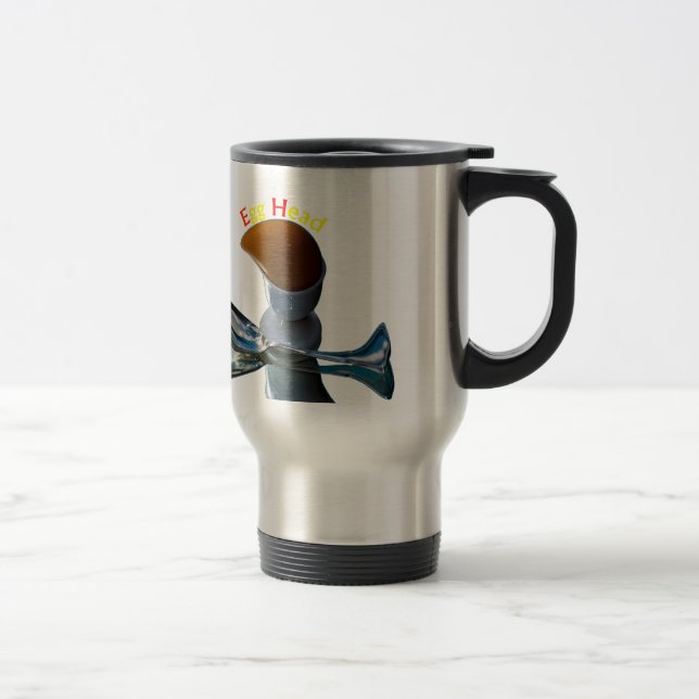 Egg Huvud Sällsamma Design Resemugg (Höger)